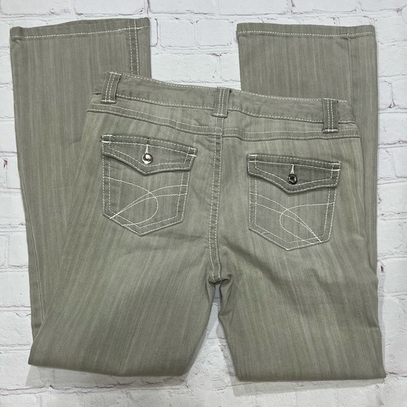 INC denim International Concepts Grey Women’s Boot Cut Jeans in 10P EUC - Picture 5 of 16